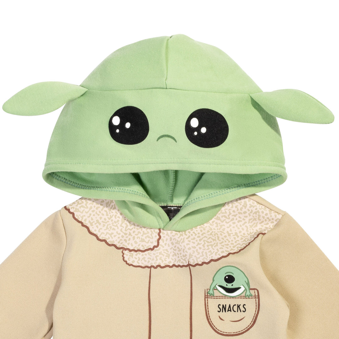 Star Wars The Mandalorian Grogu - Sudadera con capucha para cosplay