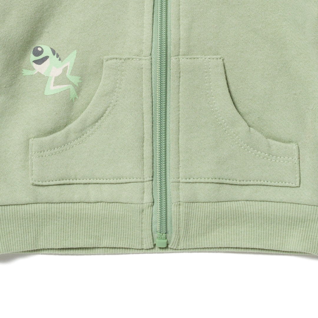 Star Wars Baby Yoda Fleece Zip Up Cosplay Hoodie