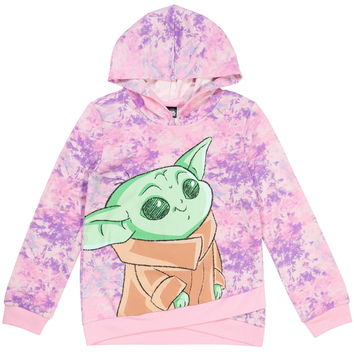 Star Wars The Mandalorian Grogu sudadera con capucha de forro polar