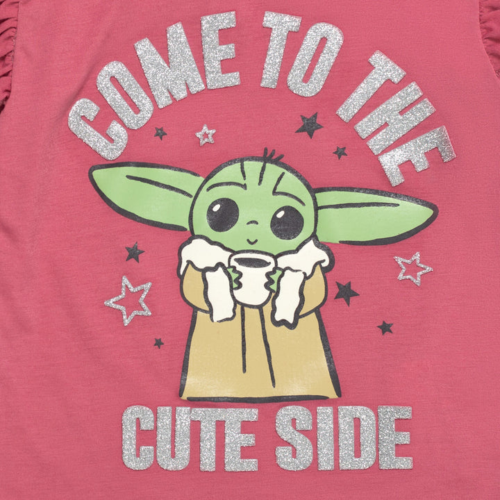 Star Wars Baby Yoda T-Shirt and Leggings Outfit Set