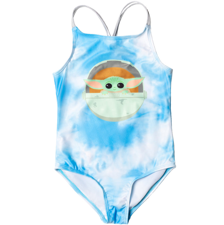 Star Wars Baby Yoda UPF 50+ One Piece Bathing Suit