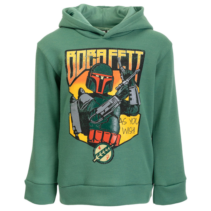 Star Wars Boba Fett Fleece Pullover Hoodie