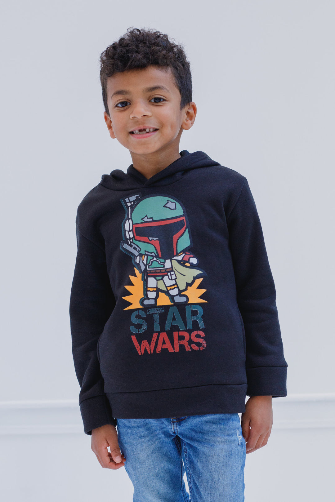 Star Wars Boba Fett Fleece Pullover Hoodie