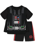 Conjunto de camiseta y pantalones cortos con capa de Darth Vader de Star Wars