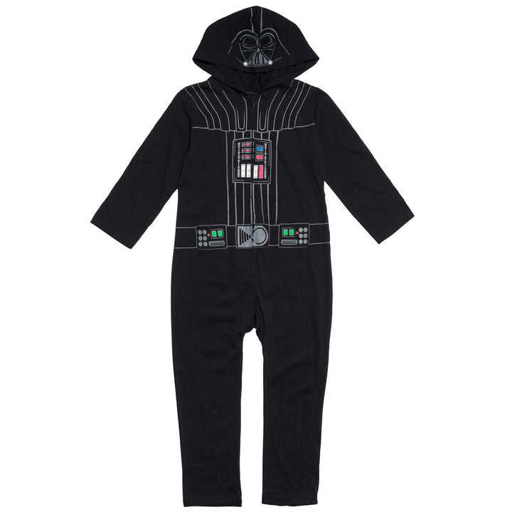 Star Wars Darth Vader Zip Up Cosplay Coverall and Cape