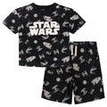 STAR WARS French Terry T-Shirt and Shorts Outfit Set Toddler to Big Kid
