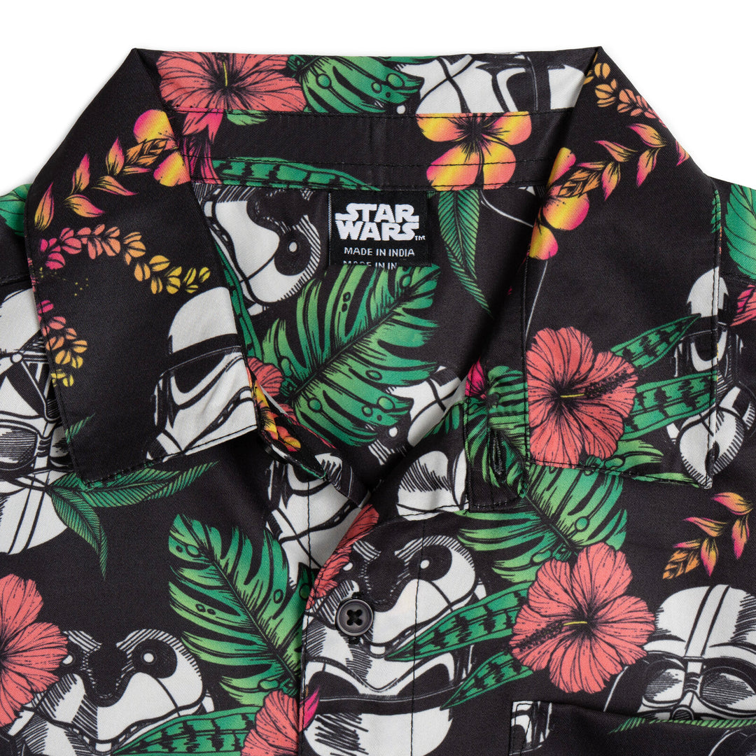 star wars mens dress shirt Star Wars Lil Troopers KUNUFLEX Short Sleeve Shirt