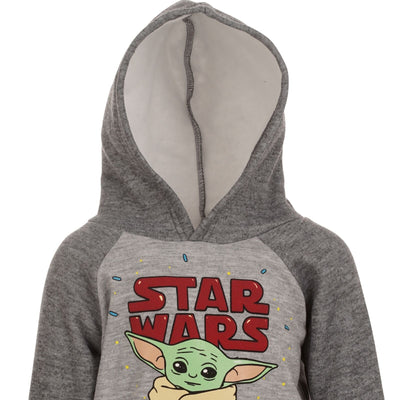 STAR WARS Star Wars Baby Yoda Fleece Hoodie and Pants Outfit Set