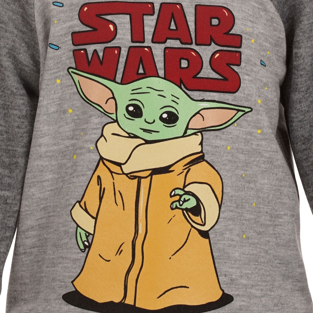 STAR WARS Star Wars Baby Yoda Fleece Hoodie and Pants Outfit Set