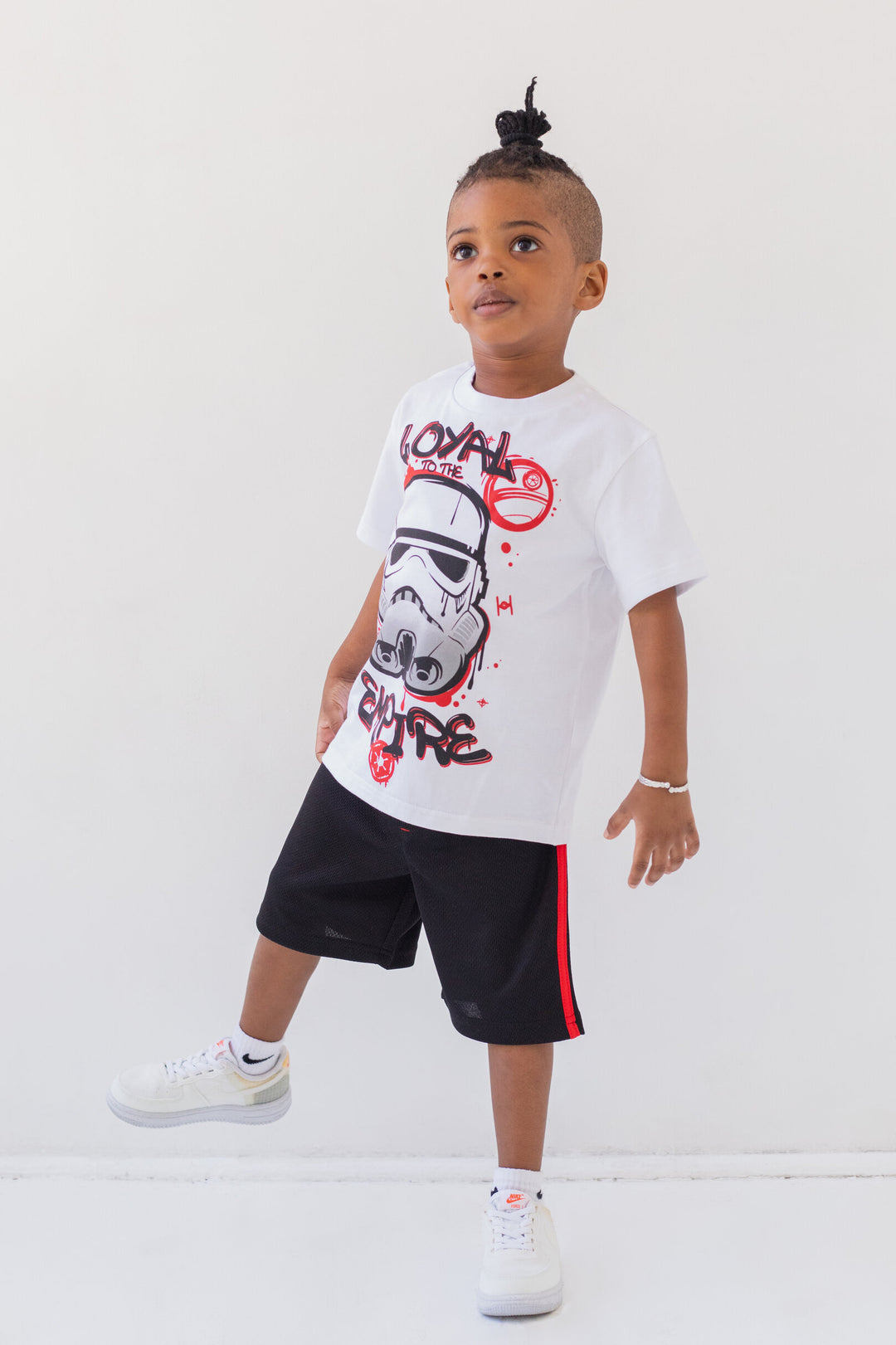 STAR WARS Star Wars Stormtrooper T-Shirt and Mesh Shorts Outfit Set