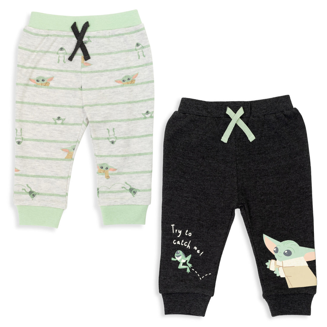 Star Wars The Mandalorian Baby Yoda 2 Pack Jogger Pants