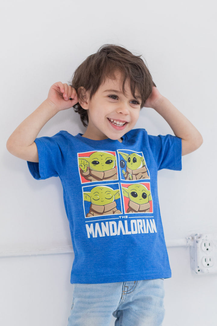 Star Wars The Mandalorian Baby Yoda 3 Pack T-Shirts