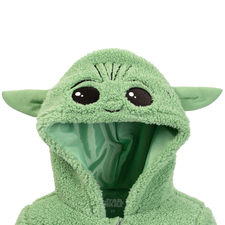 Star Wars The Mandalorian Baby Grogu Sherpa Hoodie