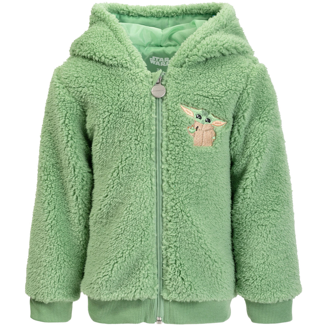 Star Wars The Mandalorian Baby Grogu Sherpa Hoodie