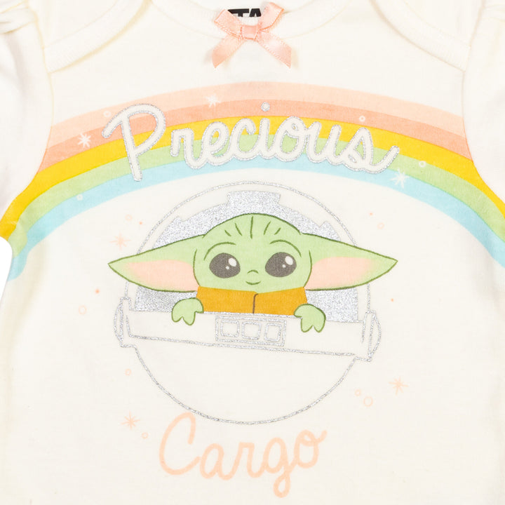 Star Wars Baby Yoda Pants & Short Sleeve Bodysuit & Hoodie