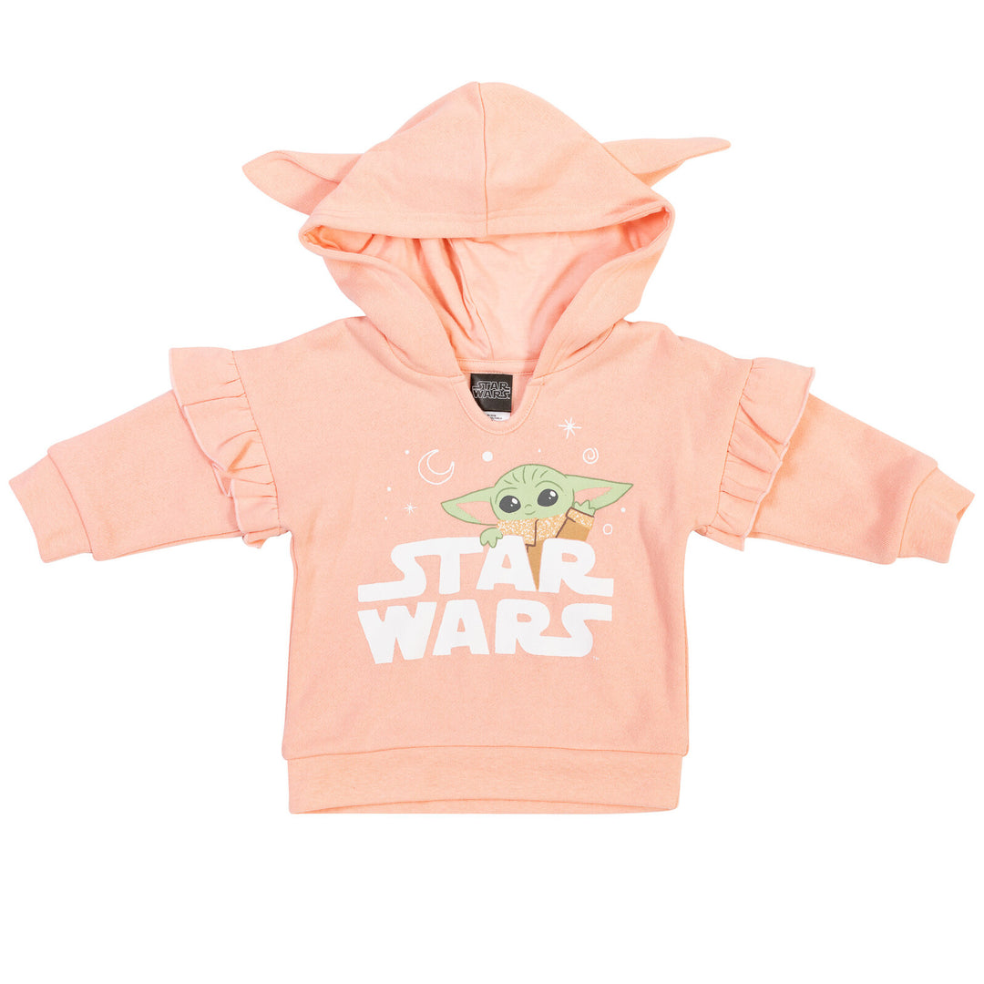 Star Wars Baby Yoda Pants & Short Sleeve Bodysuit & Hoodie