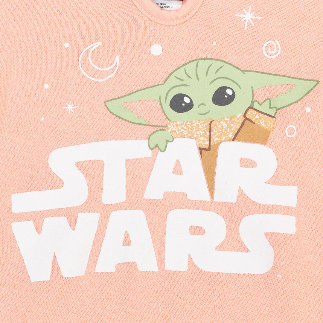 Star Wars Baby Yoda Pants & Short Sleeve Bodysuit & Hoodie