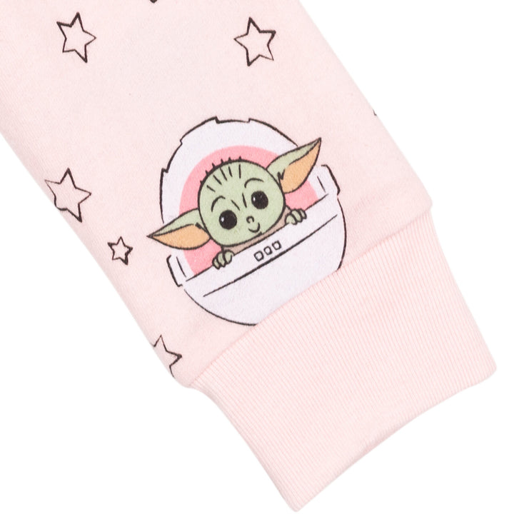 Star Wars The Mandalorian Baby Yoda French Terry Sudadera sin capucha