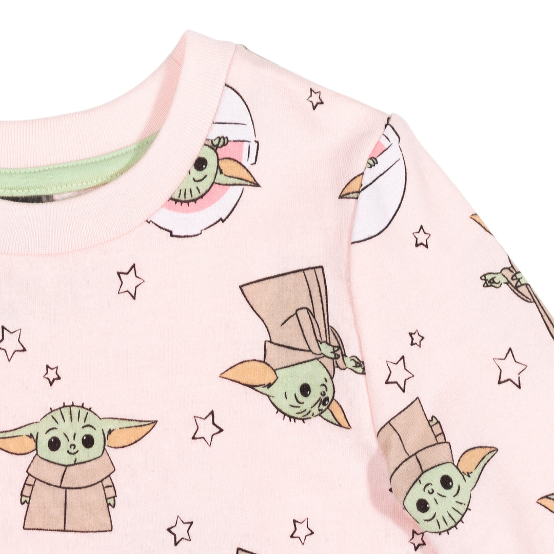 Star Wars The Mandalorian Baby Yoda French Terry Sudadera sin capucha