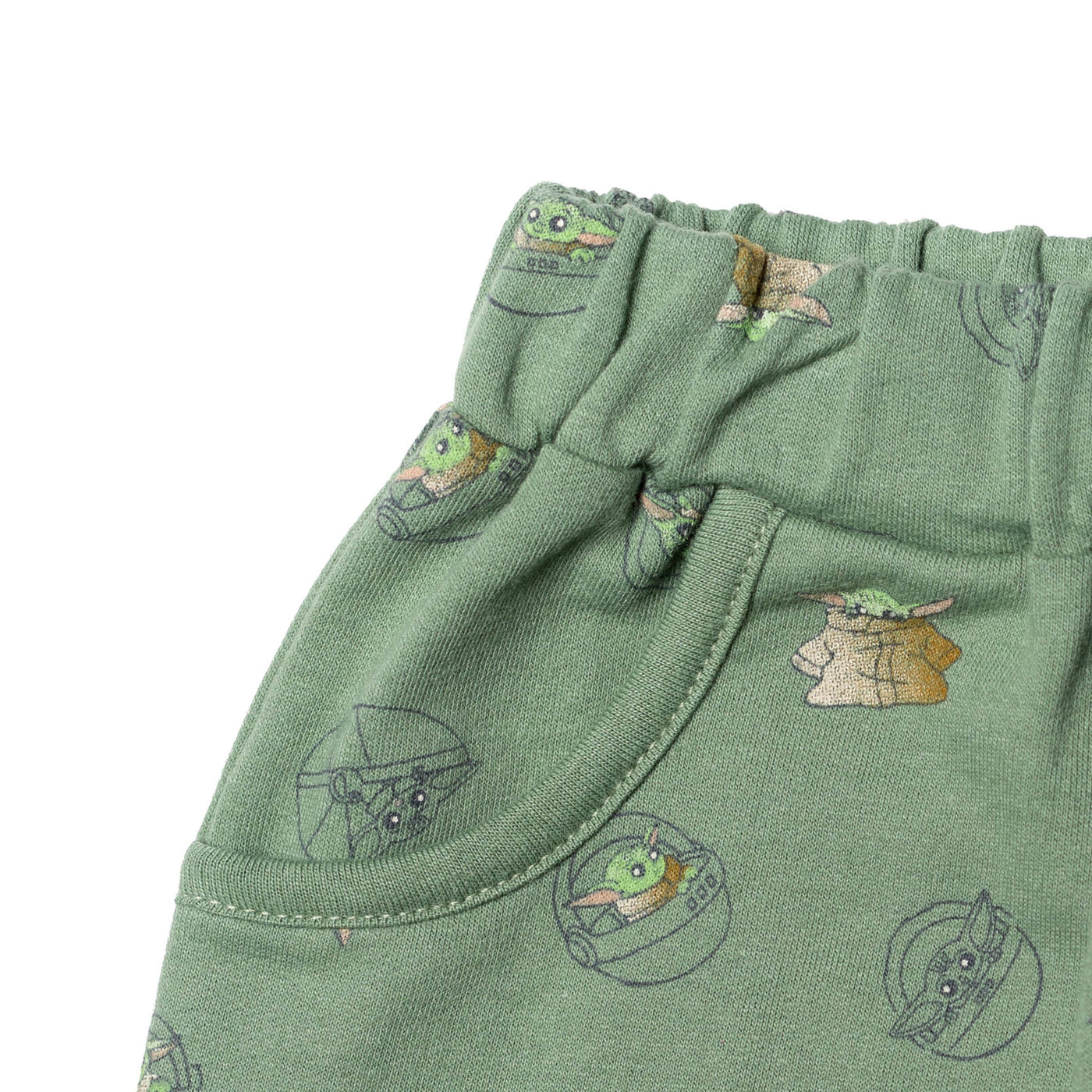 Star Wars The Mandalorian Baby Yoda Conjunto de camiseta gráfica y pantalones cortos