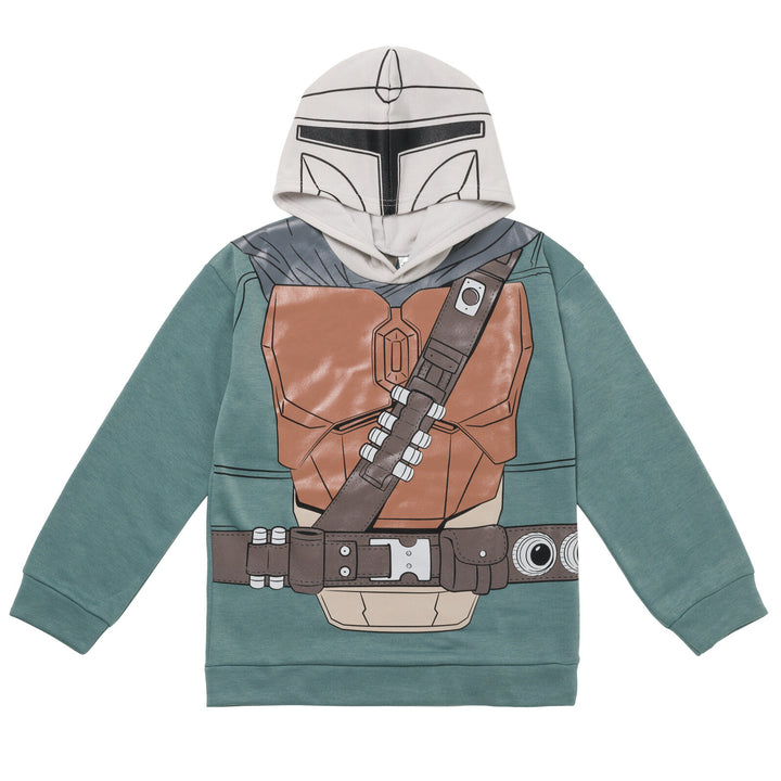 Star Wars The Mandalorian Fleece Pullover Hoodie and Pants Outfit Set