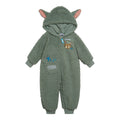 Star Wars The Mandalorian Grogu Cozy Sherpa Zip Up Cosplay Coverall