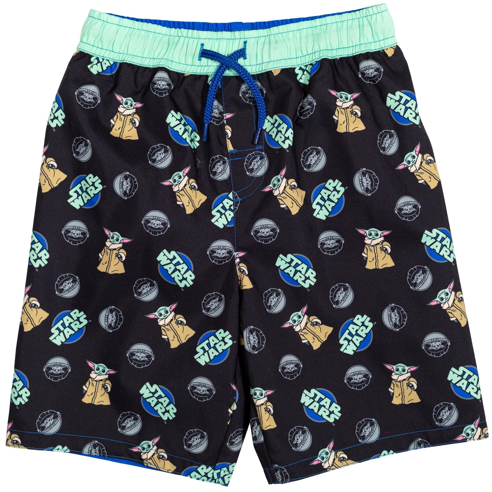 Star Wars The Mandalorian Pullover Rash Guard and Swim Trunks Outfit ...
