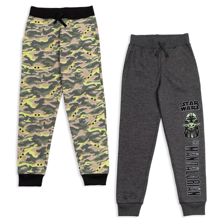 Star Wars The Mandalorian Baby Yoda Fleece 2 Pack Jogger Pants