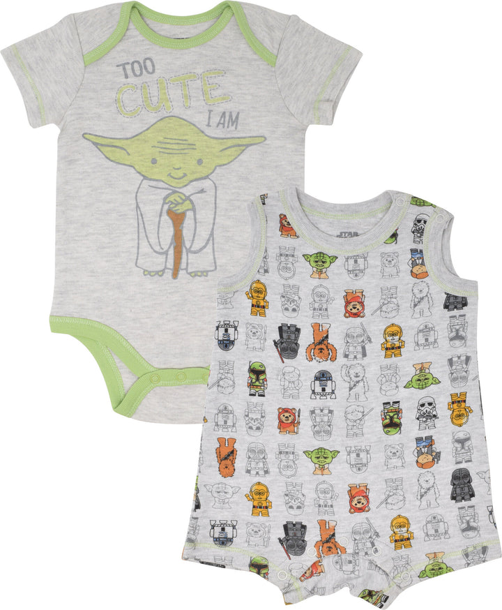 Mono y mono de Yoda de Star Wars