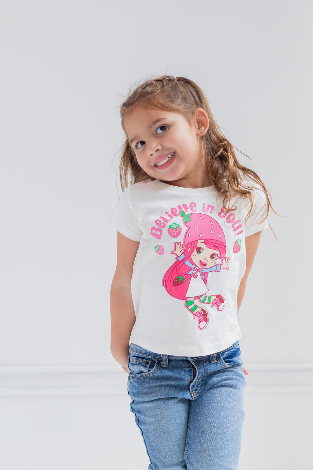 Strawberry Shortcake 2 Pack Peplum T-Shirts