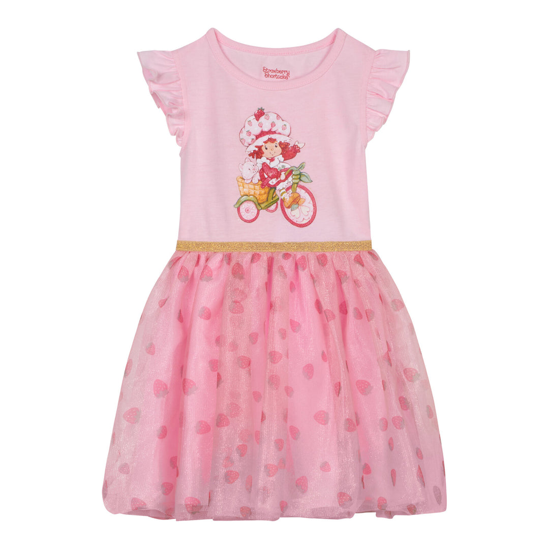 Strawberry Shortcake Girls Tulle Dress Strawberry Shortcake Girls Tulle Dress