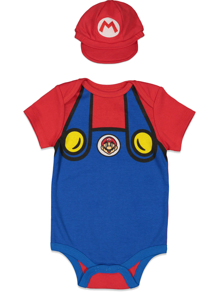 SUPER MARIO Bodysuit and Hat Set