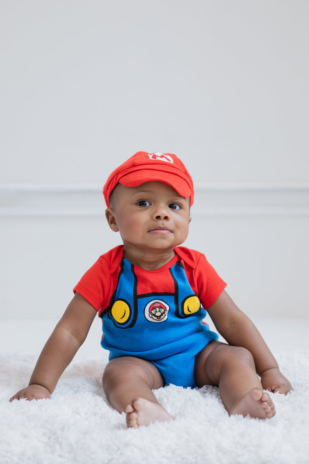 SUPER MARIO Bodysuit and Hat Set