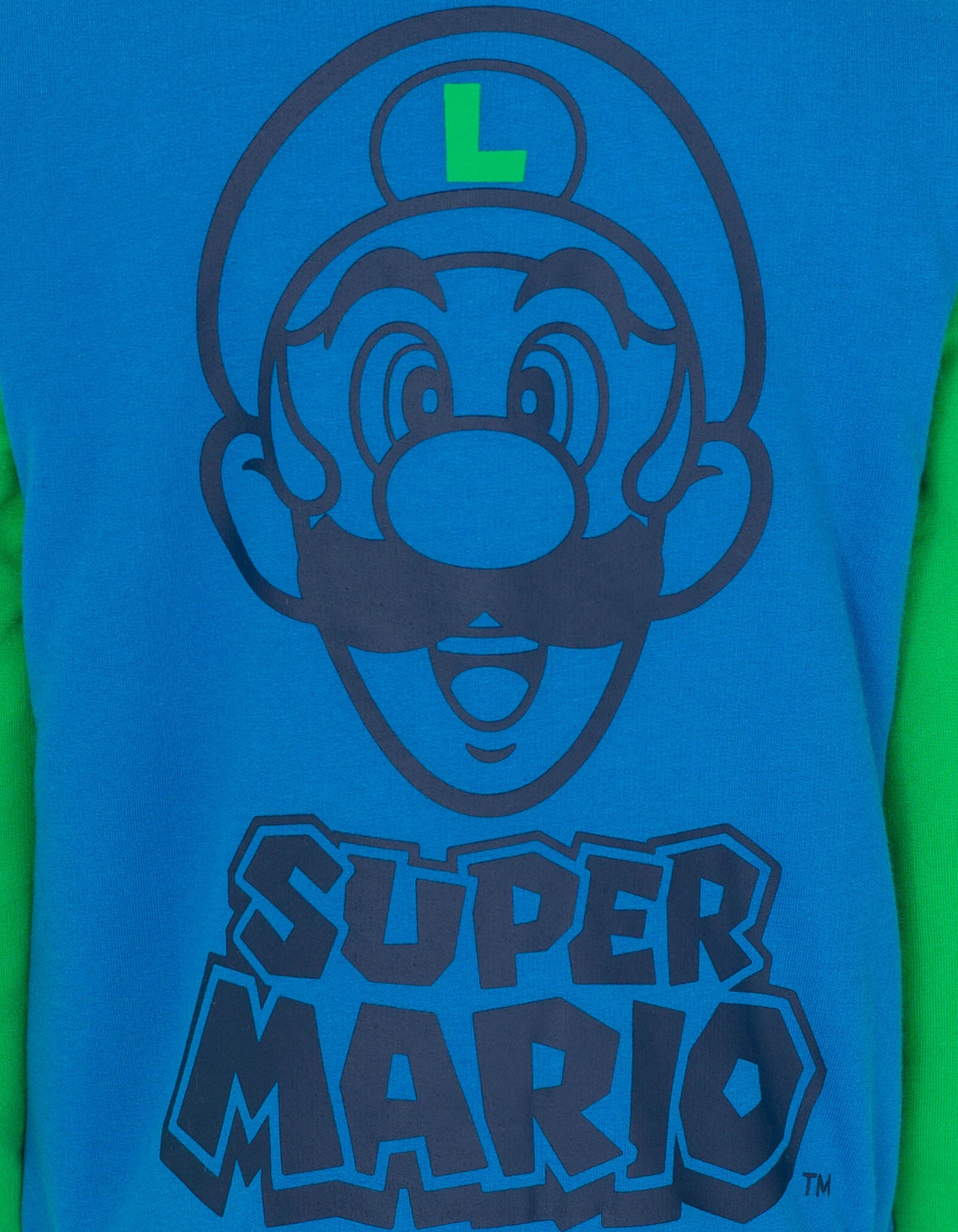 SUPER MARIO Nintendo Luigi Varsity Bomber Jacket