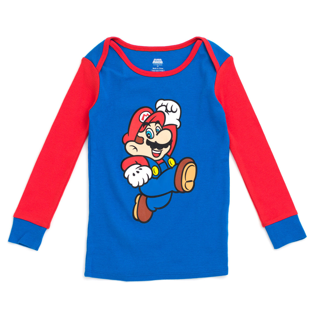 SUPER MARIO Nintendo Mario Pajama Shirt and Pants Sleep Set