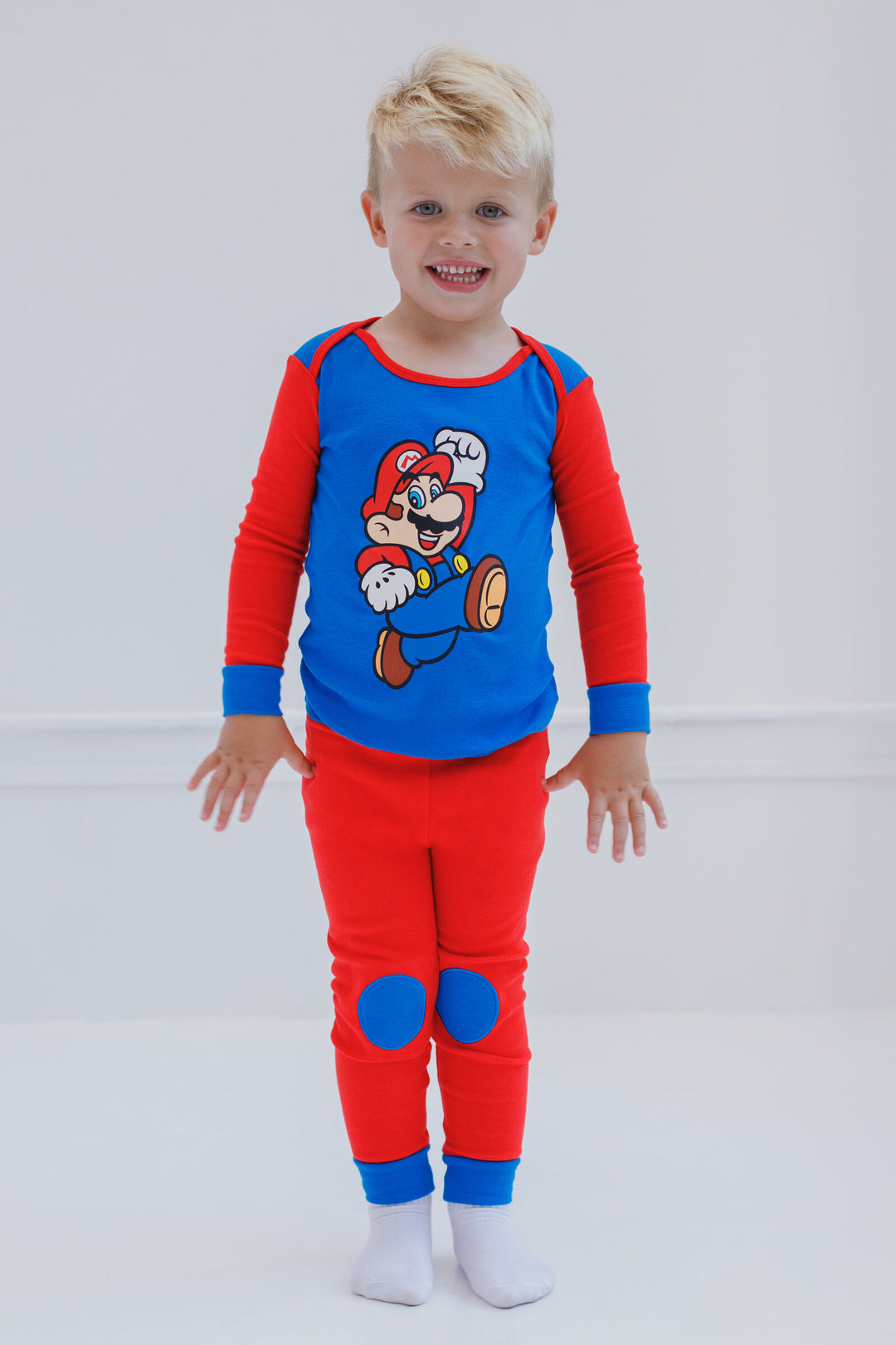 SUPER MARIO Nintendo Mario Pajama Shirt and Pants Sleep Set