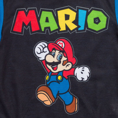 SUPER MARIO Nintendo Mario Pajama Shirt and Shorts Sleep Set