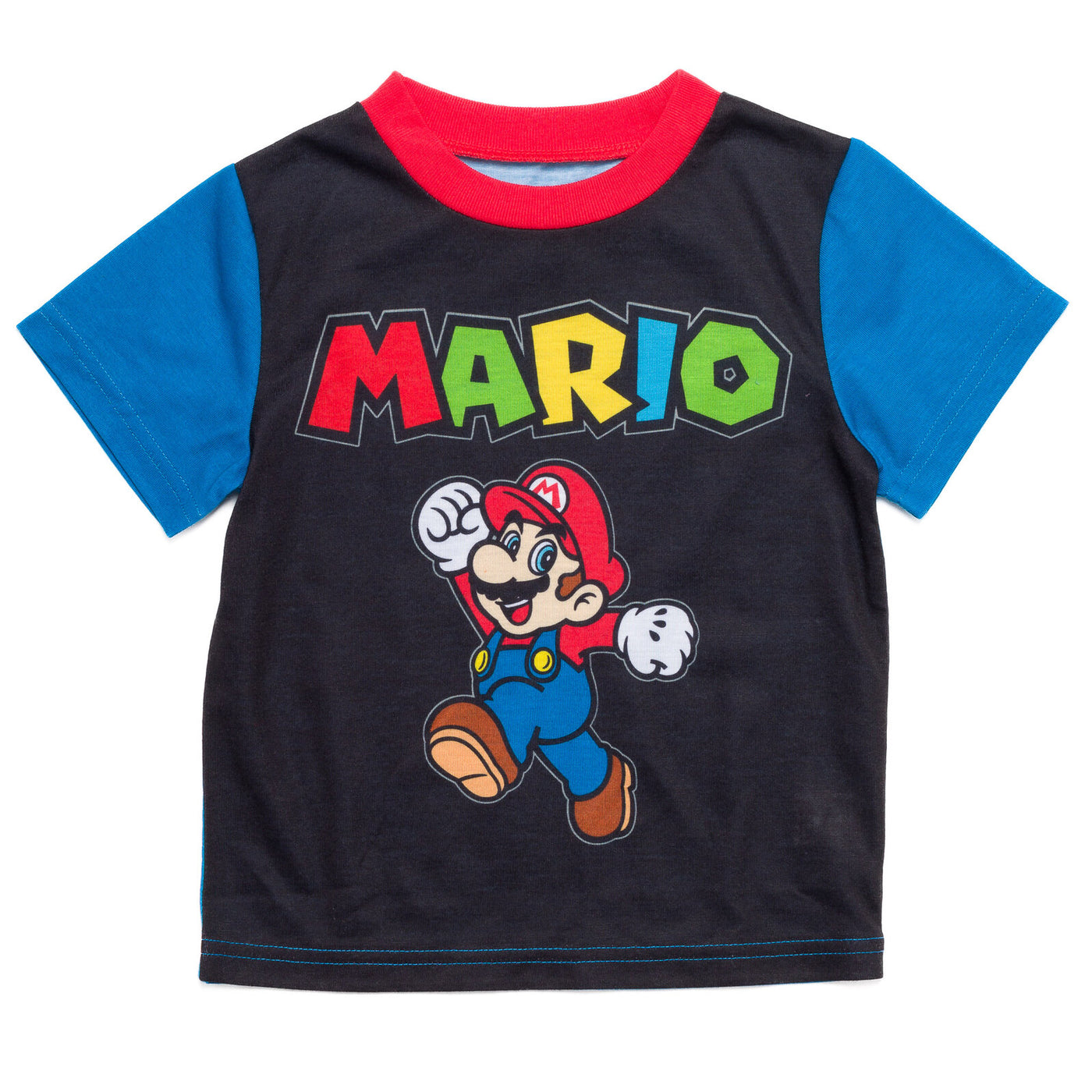 SUPER MARIO Nintendo Mario Pajama Shirt and Shorts Sleep Set