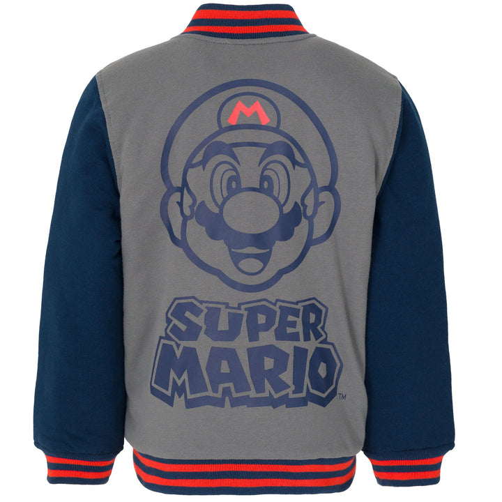 SUPER MARIO Nintendo Mario Varsity Jacket Bomber