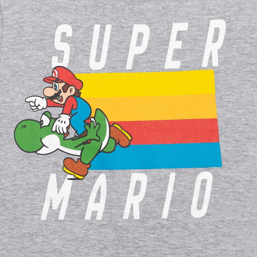 Conjunto de camiseta gráfica y shorts de Mario