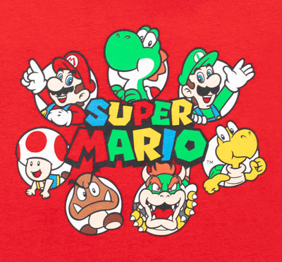 SUPER MARIO Nintendo T-Shirt and Shorts Outfit Set