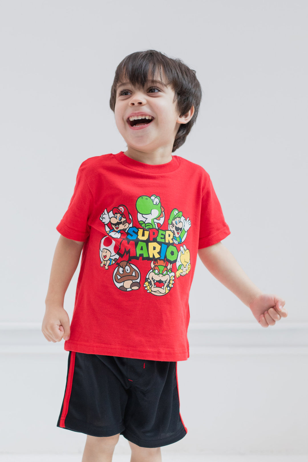 SUPER MARIO Nintendo T-Shirt and Shorts Outfit Set