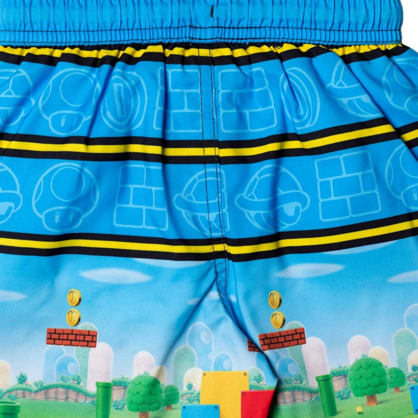 SUPER MARIO Nintendo UPF 50+ Swim Trunks Bathing Suit