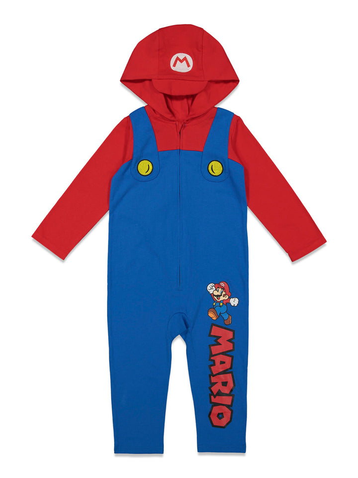 Nintendo SUPER MARIO Zip Up Cosplay Coverall