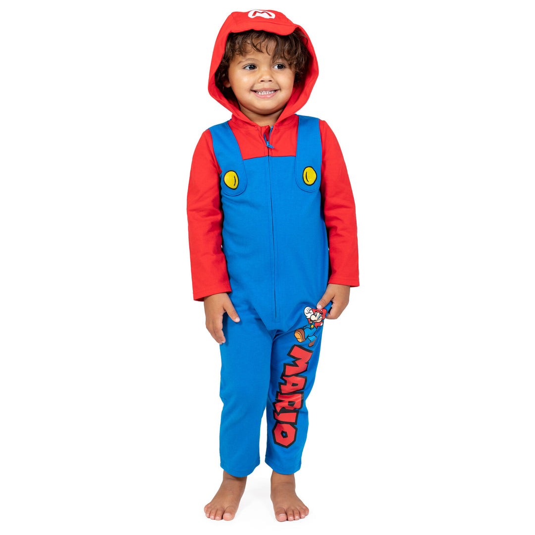 Nintendo SUPER MARIO Zip Up Cosplay Coverall