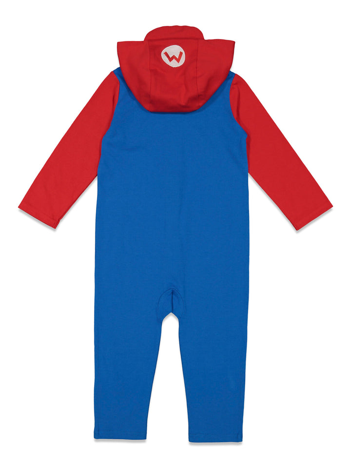 Nintendo SUPER MARIO Zip Up Cosplay Coverall