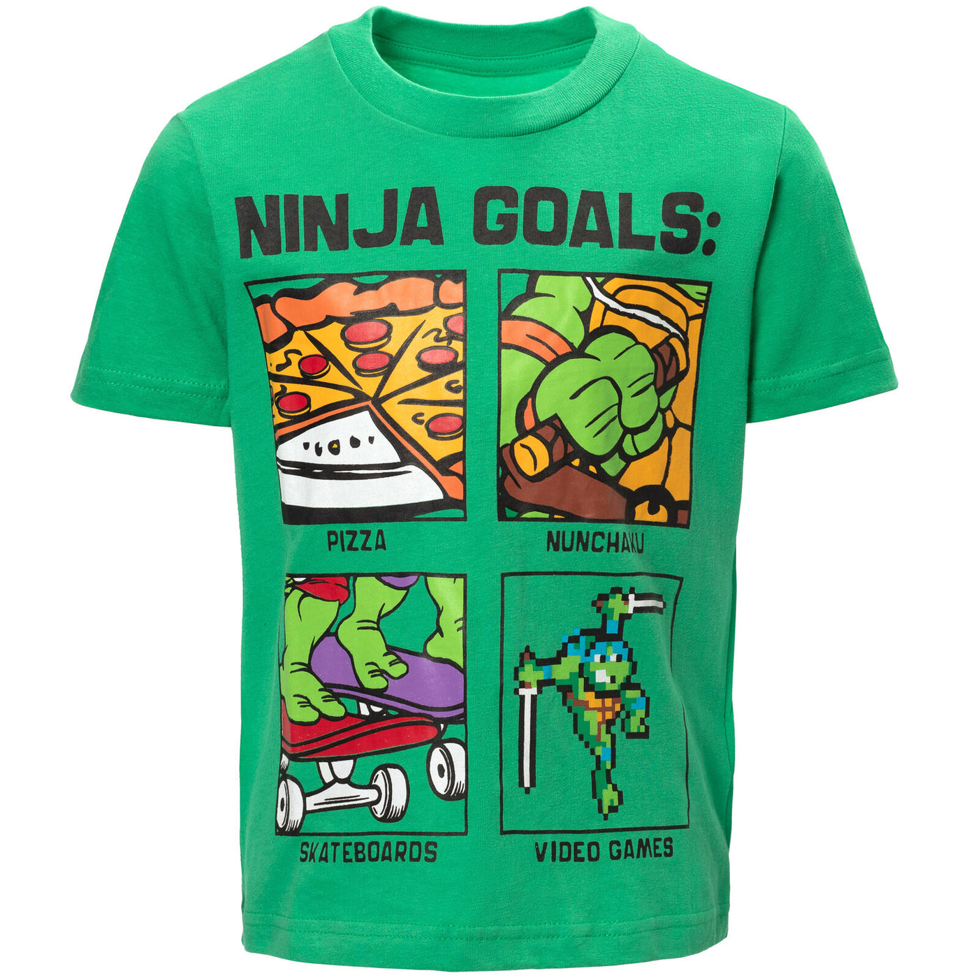 Paquete de 2 Tortugas Ninja Mutantes Adolescentes Camiseta gráfica