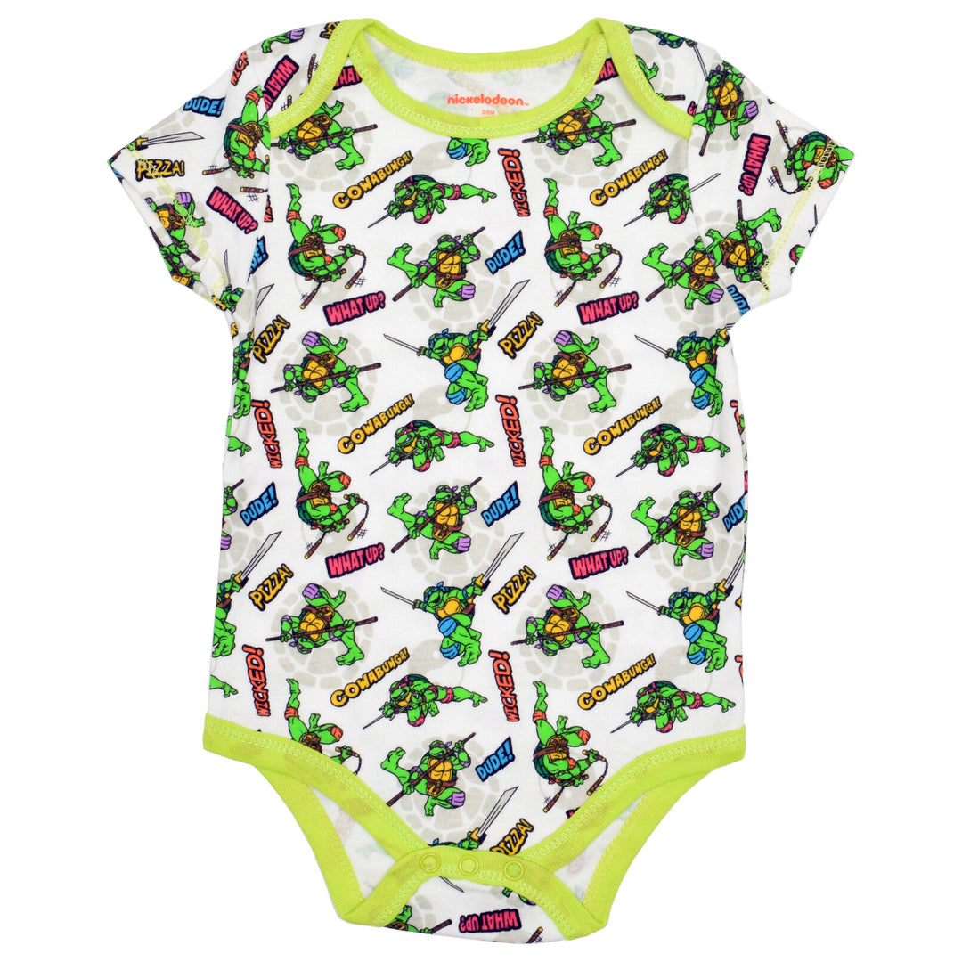 Teenage Mutant Ninja Turtles 5 Pack Bodysuits