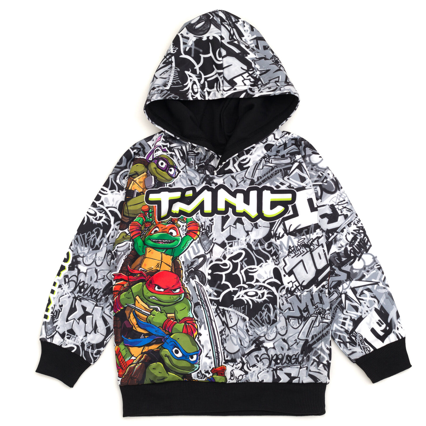 Teenage Mutant Ninja Turtles Fleece Athletic Pullover Hoodie