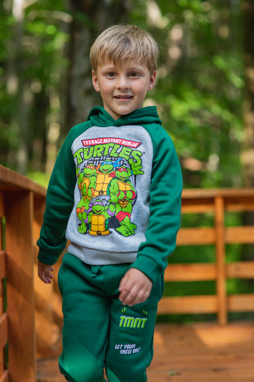 Teenage Mutant Ninja Turtles Fleece Pullover Hoodie and Pants Outfit Set